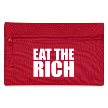 Eat the rich - Trousse - rouge - Devant