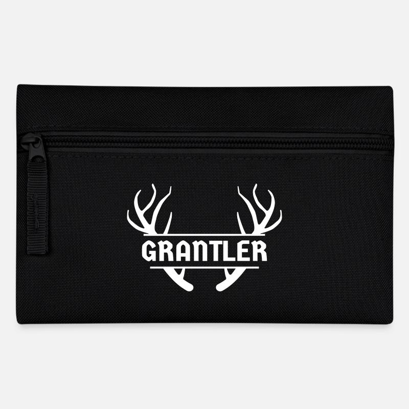 Grantler Hirsch Bayern bayrisch bayerisch grantln - Federtasche - Schwarz