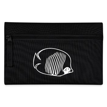 Vintage ButterflyFish - ButterflyFish Fan - Pencil Case - black - Front