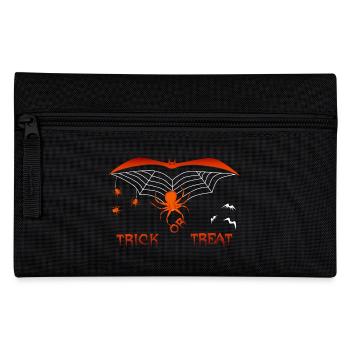 trick or treat Halloween - Federtasche - Schwarz - Vorne