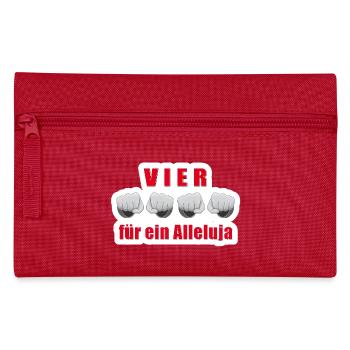Vier Fäuste für ein Alleluja - Federtasche - Rot - Vorne