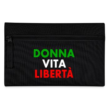 LIBERTÉ DE VIE DE LA FEMME - Trousse - noir - Devant