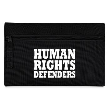 Human rights defenders - Pencil Case - black - Front