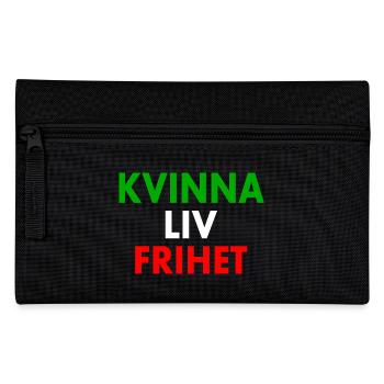 LIBERTÉ DE VIE DE LA FEMME - Trousse - noir - Devant