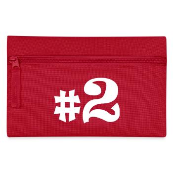 #2 - Federtasche - Rot - Vorne