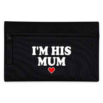 i'm his mom - Trousse - noir - Devant