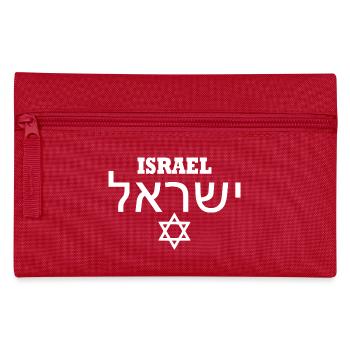 Israel - Federtasche - Rot - Vorne