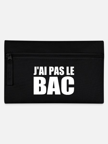 j'ai pas le bac - Trousse - noir