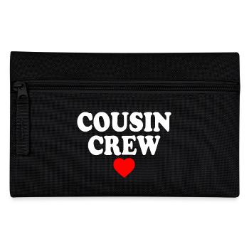Cousin crew - Federtasche - Schwarz - Vorne