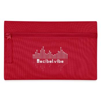 Decibelvibe - Derivate - EQ1 Design - Federtasche - Rot - Vorne