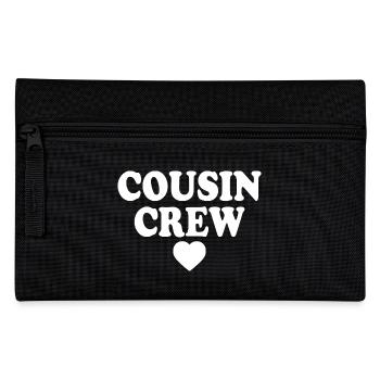 Cousin crew - Federtasche - Schwarz - Vorne