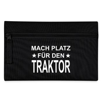 Traktor - Federtasche - Schwarz - Vorne