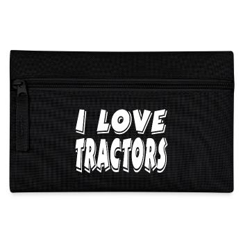 Tractor - Pencil Case - black - Front