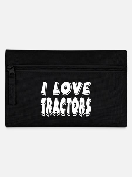Traktor - Federtasche - Schwarz