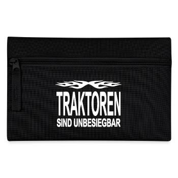 Traktor - Federtasche - Schwarz - Vorne