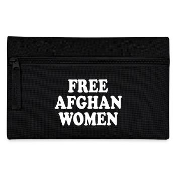 Free afghan women - Federtasche - Schwarz - Vorne