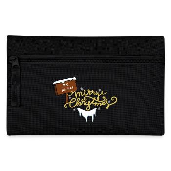 Ho Ho Ho - Federtasche - Schwarz - Vorne