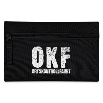 Ortskontrollfahrt OKF - Federtasche - Schwarz - Vorne