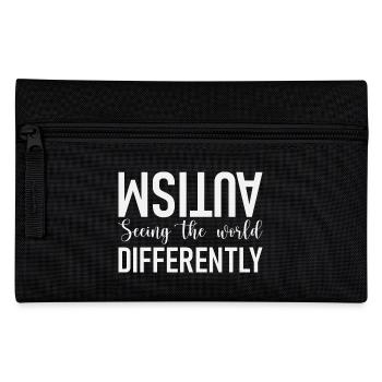 Autism Autistic - Pencil Case - black - Front