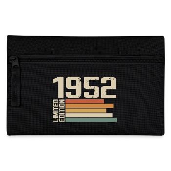 1952 Vintage - Retro 1952 Cadeau Anniversaire 1952 - Trousse - noir - Devant