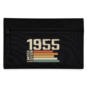 1955 Vintage - Retro 1955 Geburtstagsgeschenk 1955 - Federtasche - Schwarz - Vorne