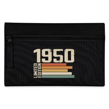 1950's Vintage - Retro 1950's Birthday Gift - Pencil Case - black - Front