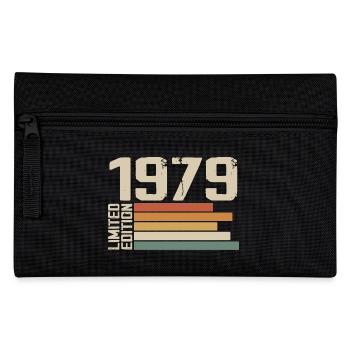 1979 Vintage - Retro 1979 Birthday Gift 1979 - Pencil Case - black - Front