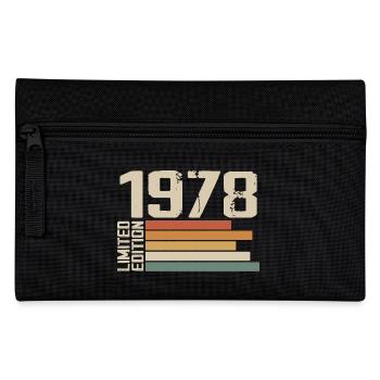 1978 Vintage - Retro 1978 Cadeau Anniversaire 1978 - Trousse - noir - Devant