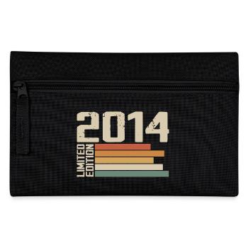 2014 Jahrgang - Retro 2014 Geburtstagsgeschenk 2014 - Federtasche - Schwarz - Vorne
