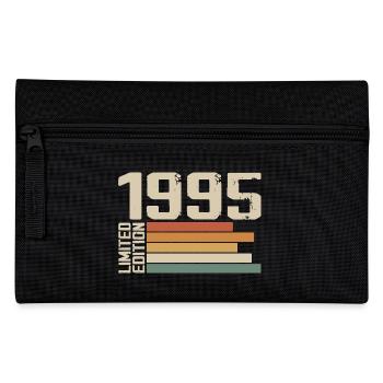 1995 Vintage - Retro 1995 Geburtstagsgeschenk 1995 - Federtasche - Schwarz - Vorne