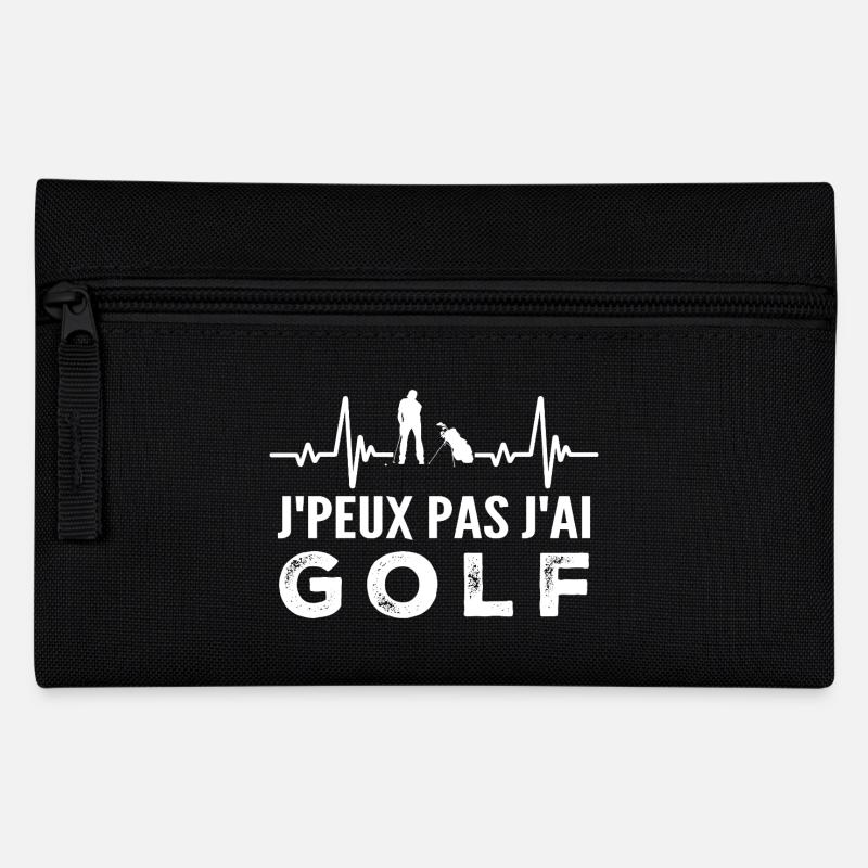 Je peux pas j'ai golf - Trousse - noir