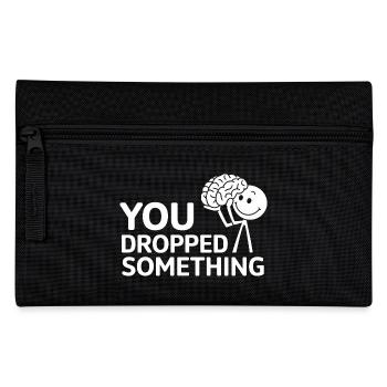 You Dropped Something 17 - Federtasche - Schwarz - Vorne