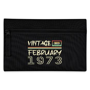 February 1973 Best Gift February 1973 - Pencil Case - black - Front