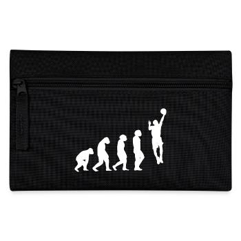 Basketball Players Evolution Basketball - Pencil Case - black - Front