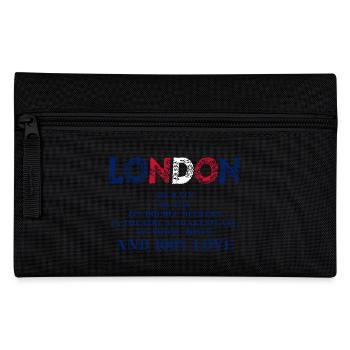 London Geschenkidee England United Kingdom witzig - Federtasche - Schwarz - Vorne
