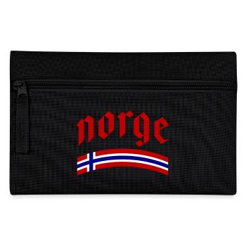Norvège Drapeau Norvège - Trousse - noir - Devant
