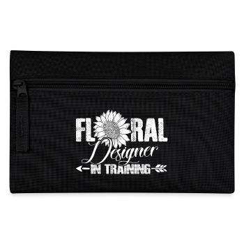 Floral Designer In Training - Pencil Case - black - Front