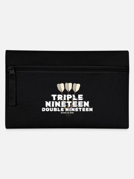Paiement des fléchettes vintage 1995 - Trousse - noir