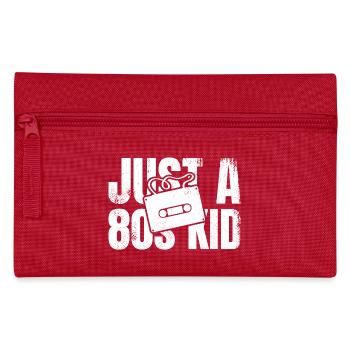 Nur ein 80er Jahre Kind - Federtasche - Rot - Vorne
