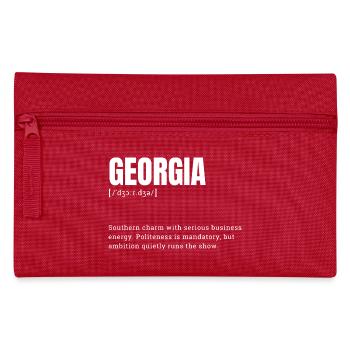 Georgia Charme Geschäftsdynamik - Federtasche - Rot - Vorne
