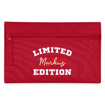 Édition limitée du t-shirt d’anniversaire Markus 1976 - Trousse - rouge - Devant