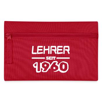 Lehrerin 1960 - Federtasche - Rot - Vorne