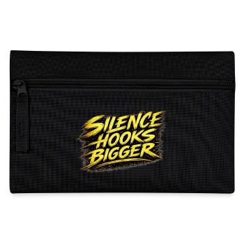 Silence Hooks Bigger Carp Angel Design - Federtasche - Schwarz - Vorne