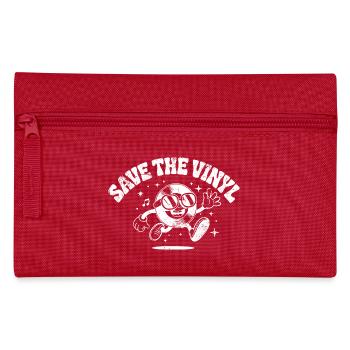 Enregistrez le vinyle - Trousse - rouge - Devant