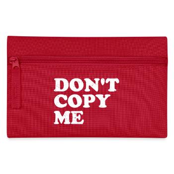 Ne me copie pas - Trousse - rouge - Devant