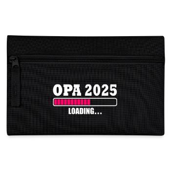 Opa 2025 - Federtasche - Schwarz - Vorne