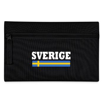 Drapeau de la Suède - Trousse - noir - Devant