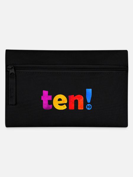 ZEHN 10 JAHRE 10. GEBURTSTAG - Federtasche - Schwarz