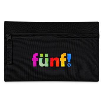 FÜNF 5 JAHRE JUNGE 5. GEBURTSTAG - Federtasche - Schwarz - Vorne