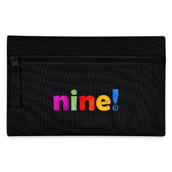 NINE 9 YEARS 9TH BIRTHDAY - Pencil Case - black - Front